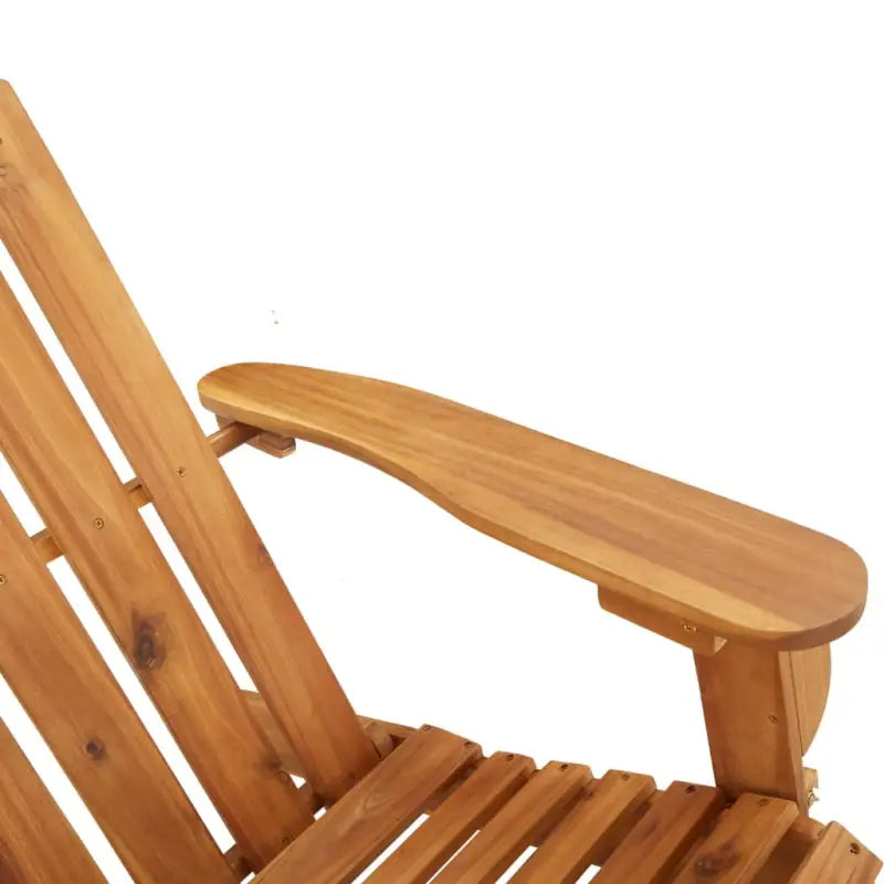 Tuinstoelen in Adirondack stijl van massief acaciahout - Tuinstoelen