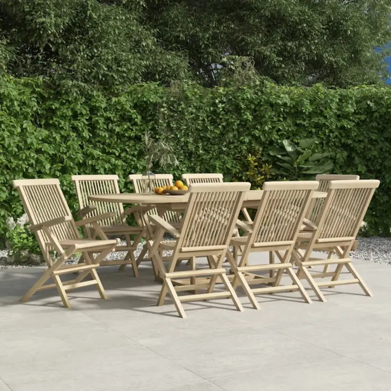 Tuinstoelen in massief teakhout voor een comfortabele ervaring - 8 - Tuinstoelen