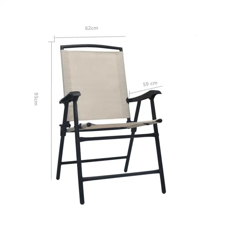 Tuinstoelen levering bevat een eigentijdse set met massief stalen constructie - Tuinstoelen