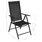 Tuinstoelen met gepoedercoat aluminium frame voor stijl en duurzaamheid - Tuinstoelen