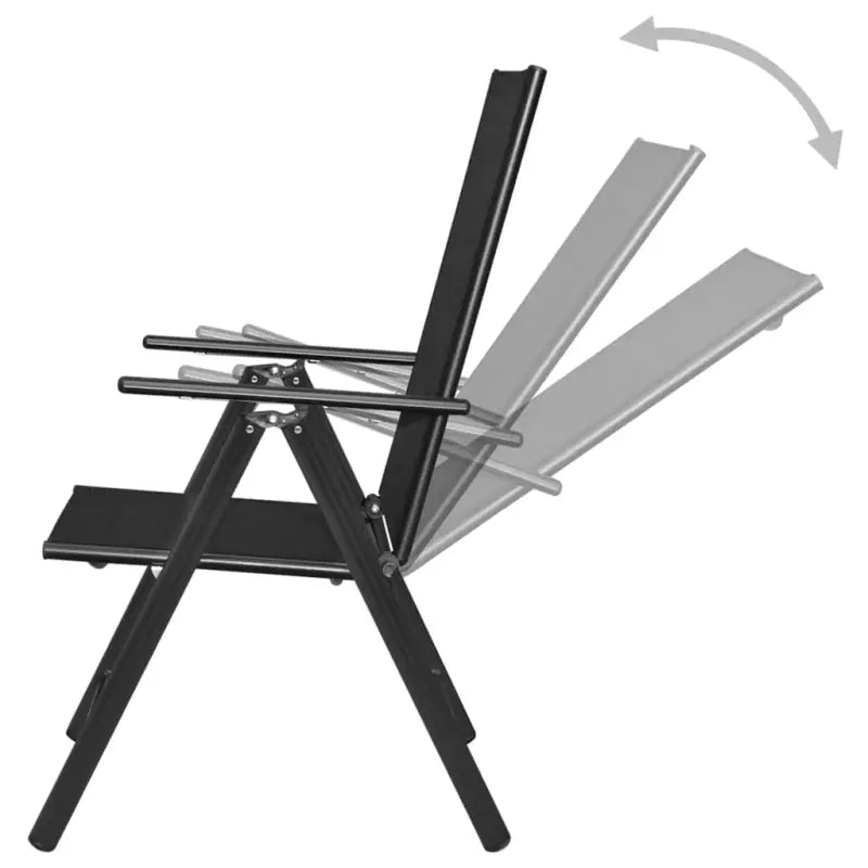 Tuinstoelen met gepoedercoat aluminium frame voor stijl en duurzaamheid - Tuinstoelen