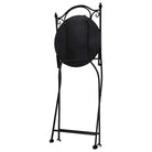 Tuinstoelen met gepoedercoat ijzeren frame voor tuin en balkon - Tuinstoelen