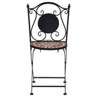 Tuinstoelen met gepoedercoat ijzeren frame voor tuin en balkon - Tuinstoelen