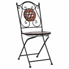 Tuinstoelen met gepoedercoat ijzeren frame voor tuin en balkon - Tuinstoelen