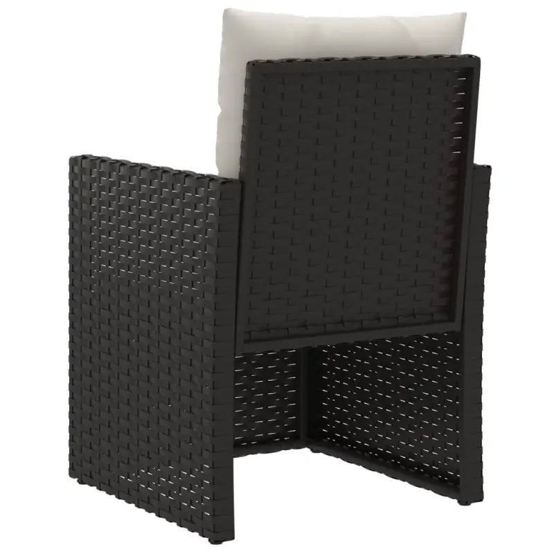 Tuinstoelen met kussens van duurzaam poly rattan voor een mooie tuin plek - Tuinstoelen