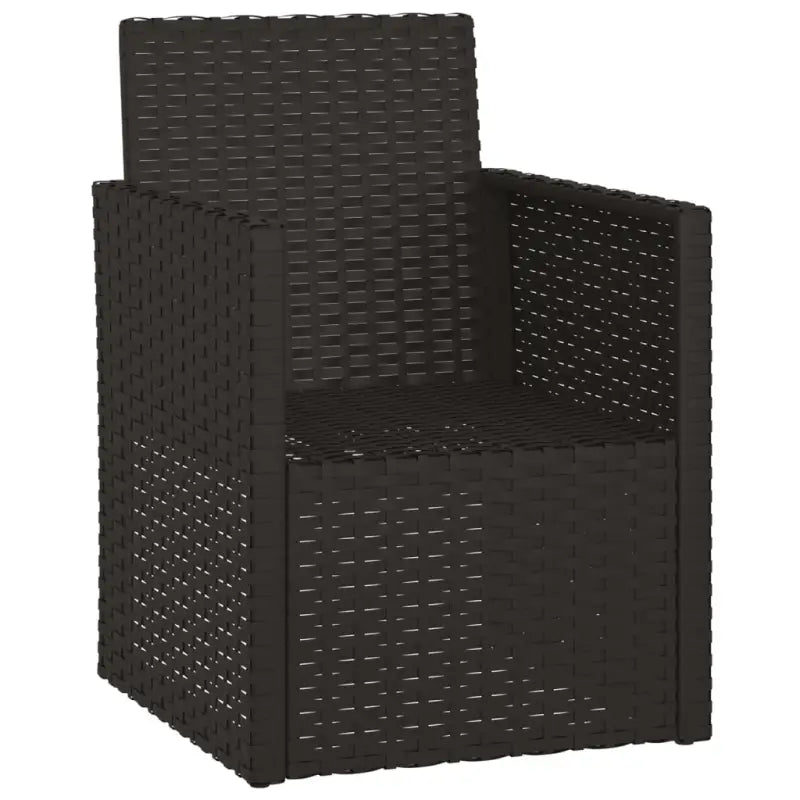 Tuinstoelen met kussens van duurzaam poly rattan voor een mooie tuin plek - Tuinstoelen
