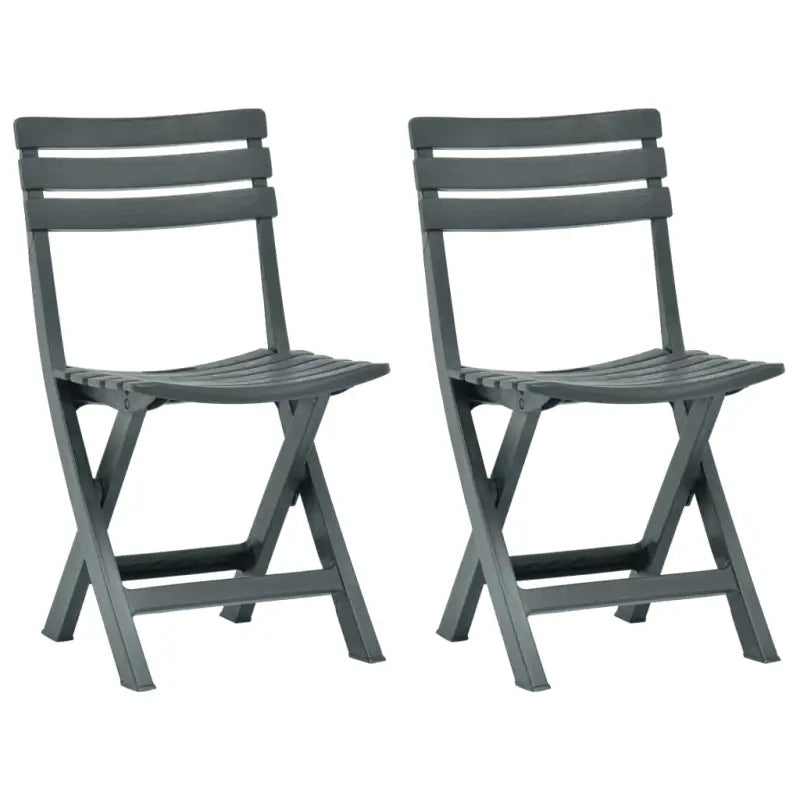 Tuinstoelen met levering bevat voor een comfortabel zitplekje buiten - Groen / 2 - Tuinstoelen