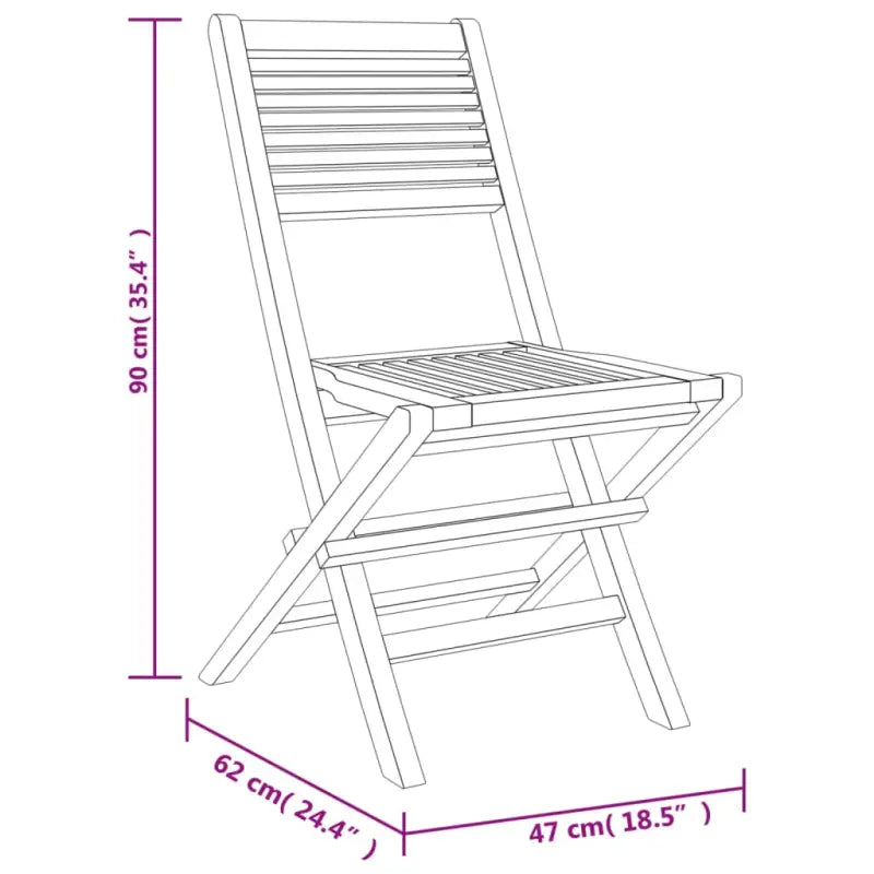 Tuinstoelen met massief teakhout voor een comfortabele ervaring - Tuinstoelen