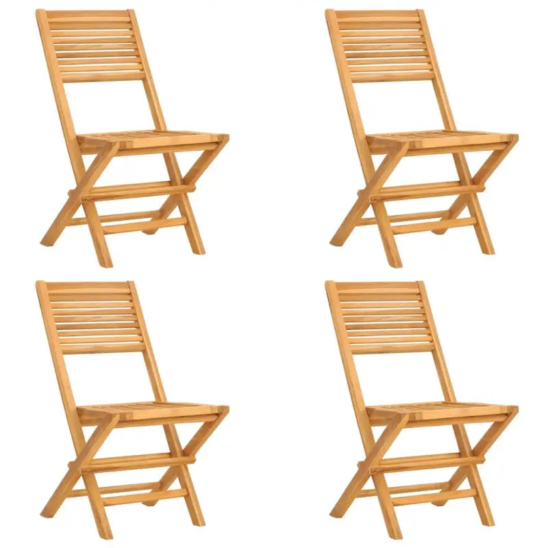 Tuinstoelen met massief teakhout voor een comfortabele ervaring - Tuinstoelen