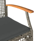 Tuinstoelen met poly rattan en comfortabele zitervaring - Tuinstoelen