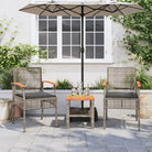 Tuinstoelen met poly rattan en comfortabele zitervaring - Tuinstoelen