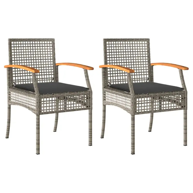 Tuinstoelen met poly rattan en comfortabele zitervaring - Tuinstoelen