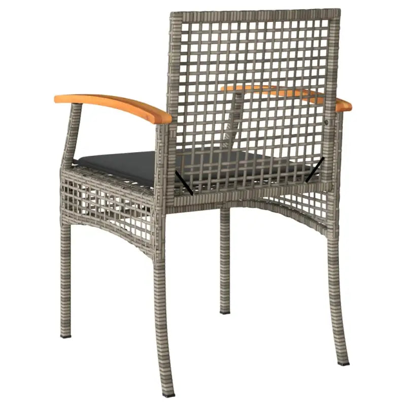 Tuinstoelen met poly rattan en comfortabele zitervaring - Tuinstoelen