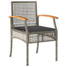 Tuinstoelen met poly rattan en comfortabele zitervaring - Tuinstoelen