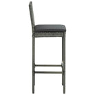 Tuinstoelen met poly rattan en stalen frame voor een moderne buitenruimte - Tuinstoelen