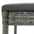 Tuinstoelen met poly rattan en stalen frame voor een moderne buitenruimte - Tuinstoelen