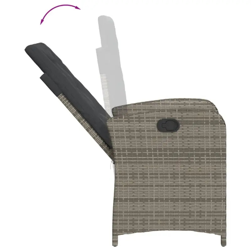 Tuinstoelen met poly rattan voor comfortabele zitervaring en wasbare hoes - Tuinstoelen