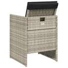 Tuinstoelen met poly rattan voor een comfortabele zitervaring - Tuinstoelen