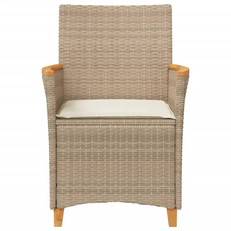 Tuinstoelen met poly rattan voor een comfortabele zitervaring - Tuinstoelen