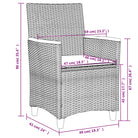 Tuinstoelen met poly rattan voor een comfortabele zitervaring - Tuinstoelen