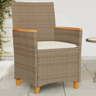 Tuinstoelen met poly rattan voor een comfortabele zitervaring - Tuinstoelen