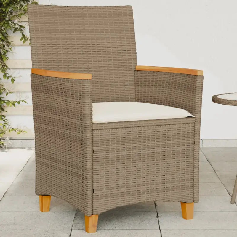 Tuinstoelen met poly rattan voor een comfortabele zitervaring - Tuinstoelen