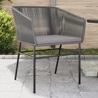 Tuinstoelen met poly rattan voor een comfortabele zitervaring - Tuinstoelen