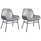 Tuinstoelen met poly rattan voor een comfortabele zitervaring - Tuinstoelen