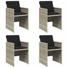 Tuinstoelen met poly rattan voor een comfortabele zitervaring - Tuinstoelen