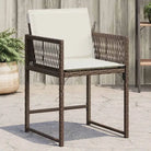 Tuinstoelen met poly rattan voor een comfortabele zitervaring met wasbare hoes - Tuinstoelen