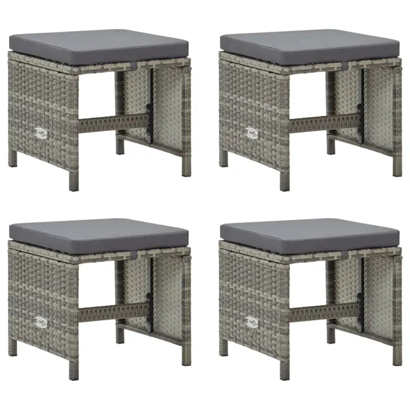 Tuinstoelen met weerbestendige PE-rattan voor langdurig comfort - Tuinstoelen