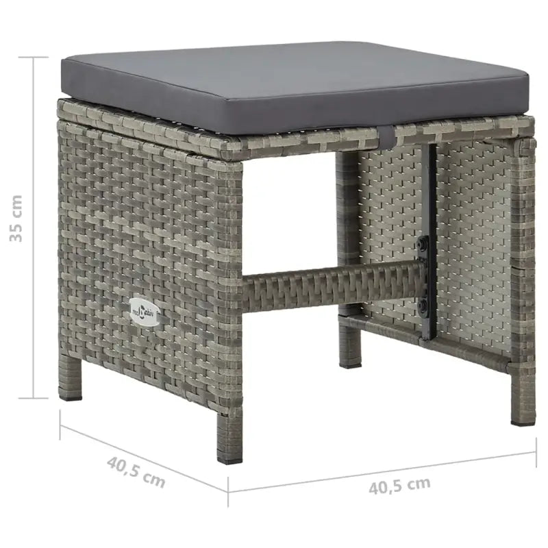Tuinstoelen met weerbestendige PE-rattan voor langdurig comfort - Tuinstoelen