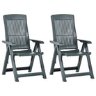 Tuinstoelen set met levering bevat voor comfortabel buiten genieten - Groen / 2 - Tuinstoelen