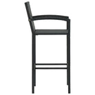 Tuinstoelen set met stalen frame voor binnen en buitengebruik - Tuinstoelen