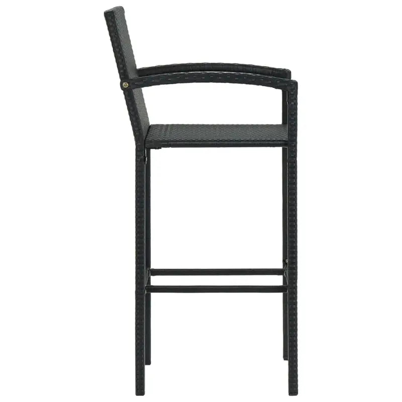 Tuinstoelen set met stalen frame voor binnen en buitengebruik - Tuinstoelen