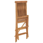 Tuinstoelen set van fijn geschuurd teakhout met comfortabele afmetingen - Tuinstoelen