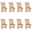 Tuinstoelen set van fijn geschuurd teakhout met comfortabele afmetingen - 8 - Tuinstoelen
