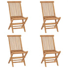 Tuinstoelen set van fijn geschuurd teakhout met comfortabele afmetingen - 4 - Tuinstoelen