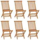 Tuinstoelen set van fijn geschuurd teakhout met comfortabele afmetingen - 6 - Tuinstoelen