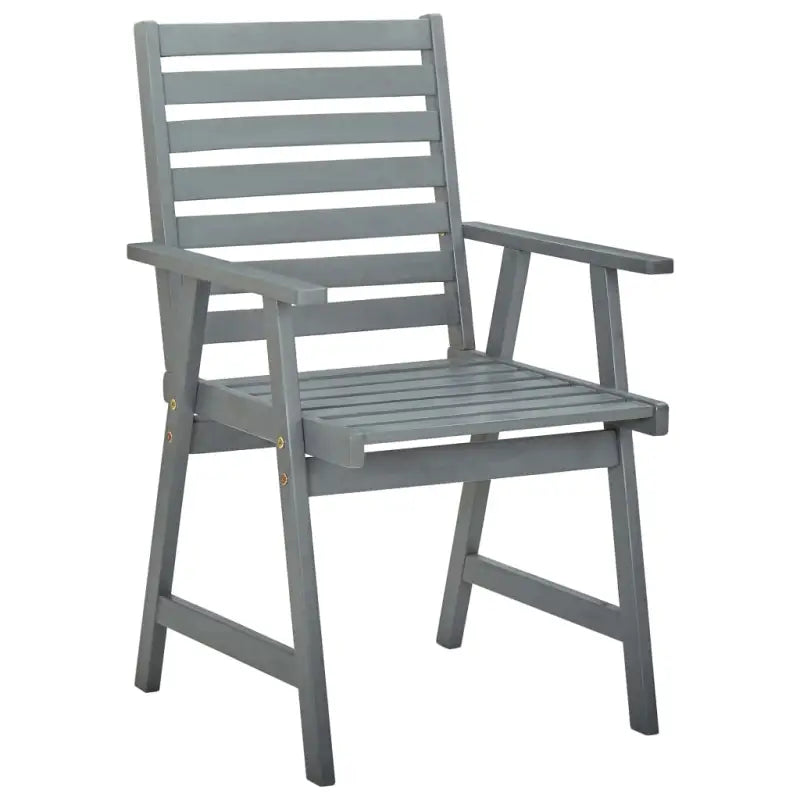 Tuinstoelen set van massief acaciahout met comfortabele kussens - Tuinstoelen