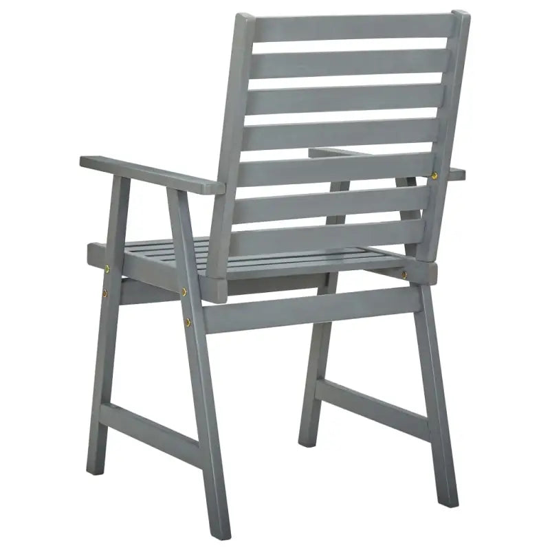 Tuinstoelen set van massief acaciahout met comfortabele kussens - Tuinstoelen