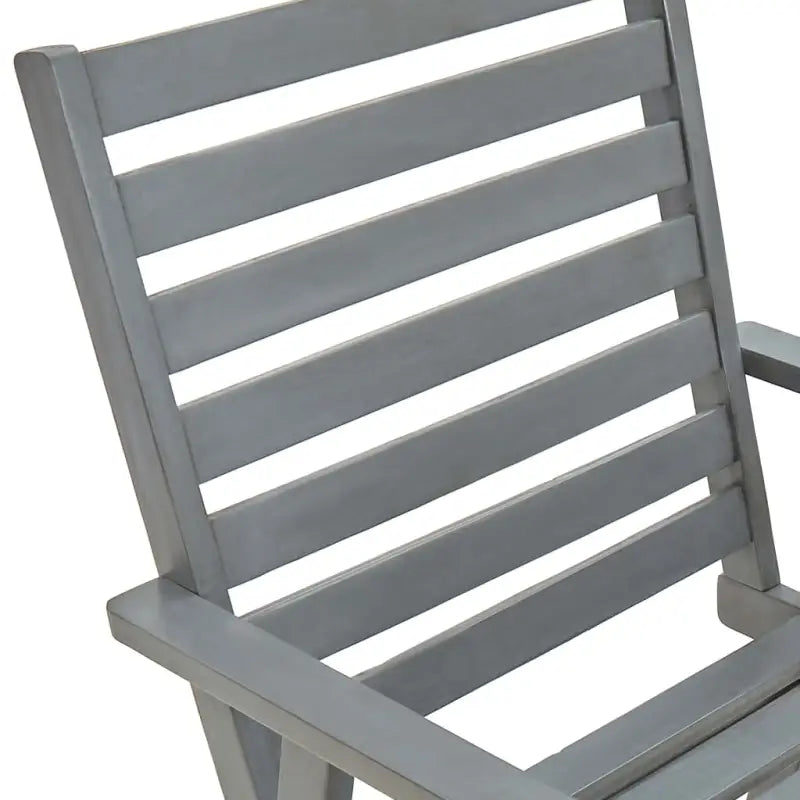 Tuinstoelen set van massief acaciahout met comfortabele kussens - Tuinstoelen