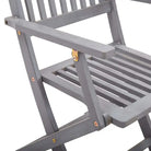 Tuinstoelen set van massief acaciahout met kussens voor buitenâ - Tuinstoelen