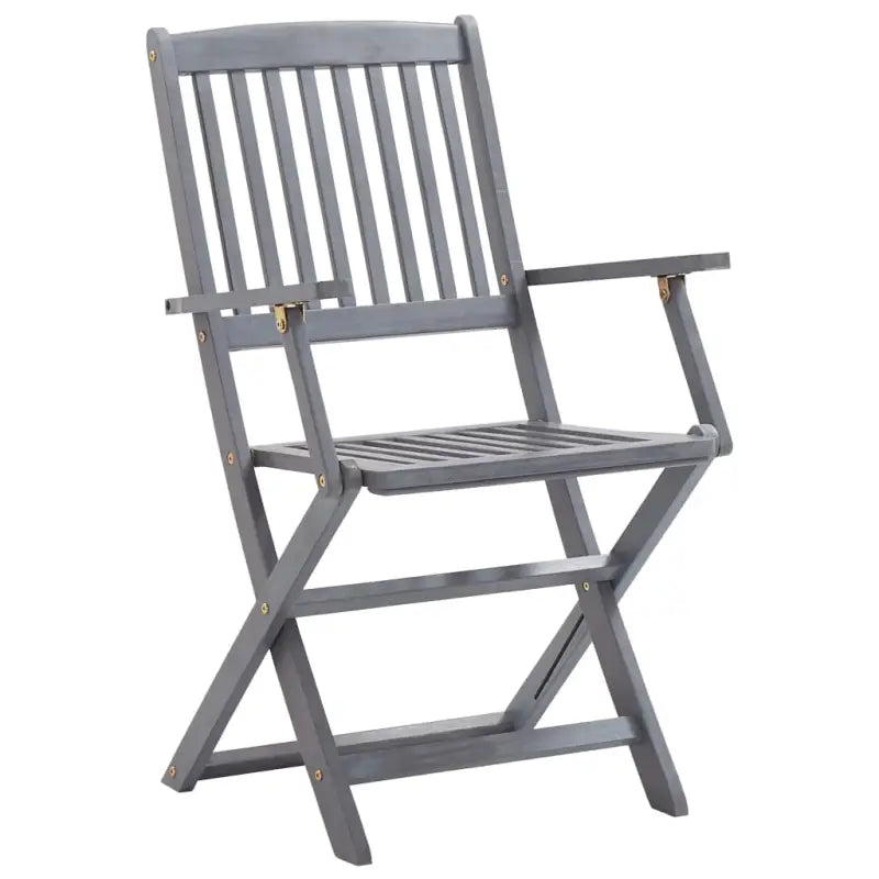 Tuinstoelen set van massief acaciahout met kussens voor buitenâ - Tuinstoelen