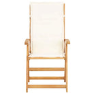 Tuinstoelen set van massief acaciahout met stoffen kussen en levering bevat - Tuinstoelen