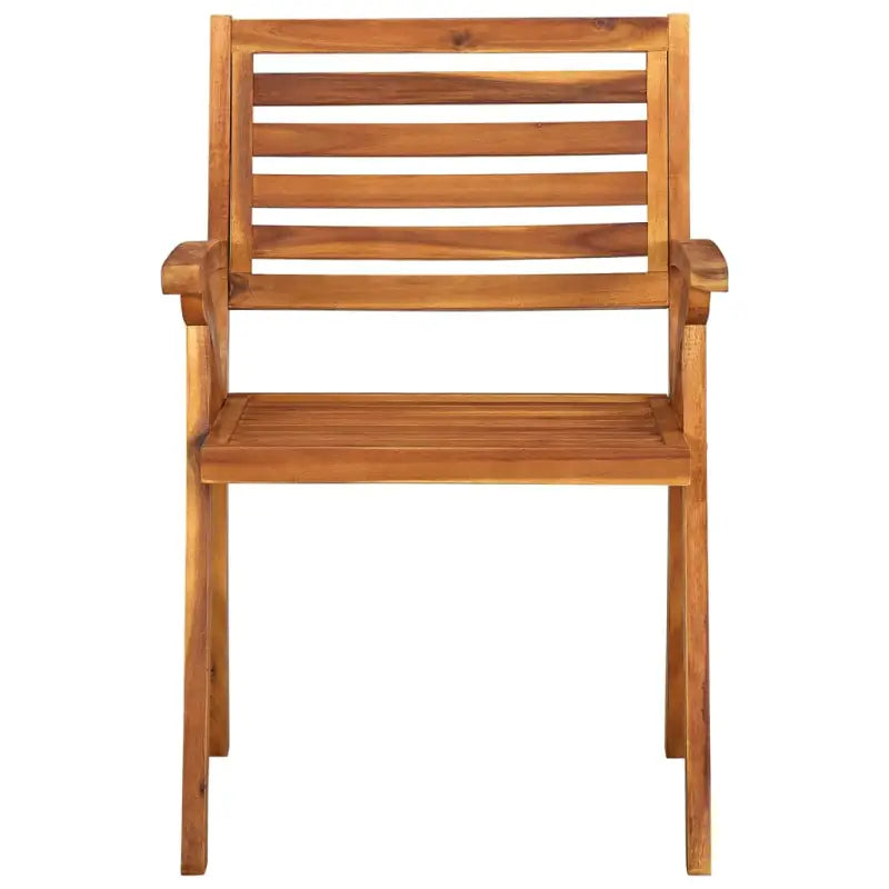 Tuinstoelen set van massief acaciahout voor tuin en terras - Tuinstoelen
