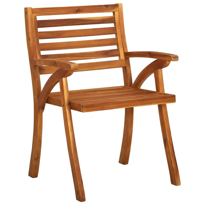 Tuinstoelen set van massief acaciahout voor tuin en terras - Tuinstoelen