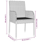 Tuinstoelen Van Duurzaam Poly Rattan Voor Tuin En Terras - Tuinstoelen