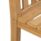 Tuinstoelen van fijn geschuurd teakhout inclusief levering - Tuinstoelen