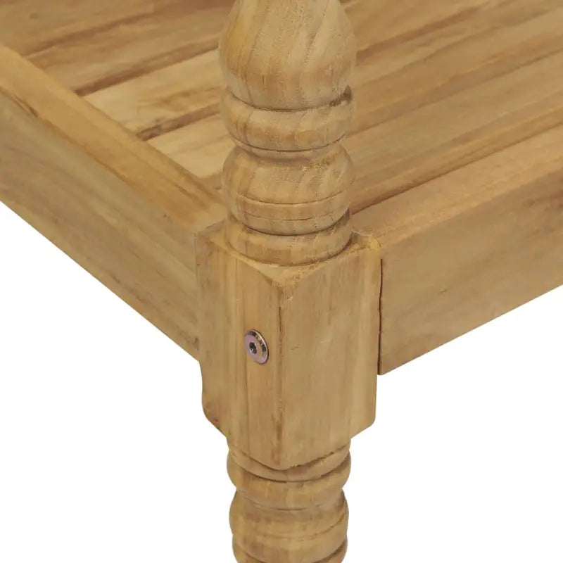 Tuinstoelen van hard teakhout en fijn geschuurd voor elegant tuinset - Tuinstoelen